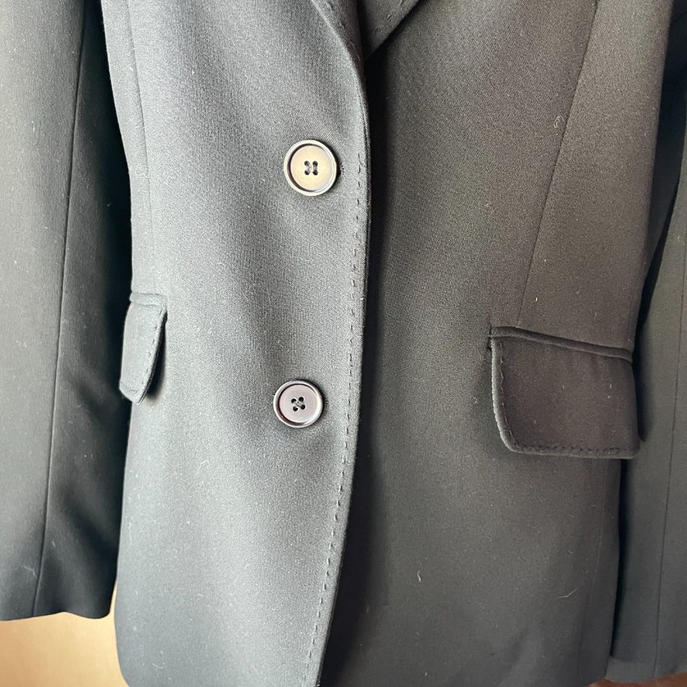 Renaur Black Blazer, Size 10 - Picture 5 of 8